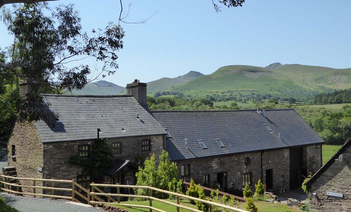 Hilltops Brecon Holiday Cottages are just two-miles from Brecon Town but with real rural charm and character